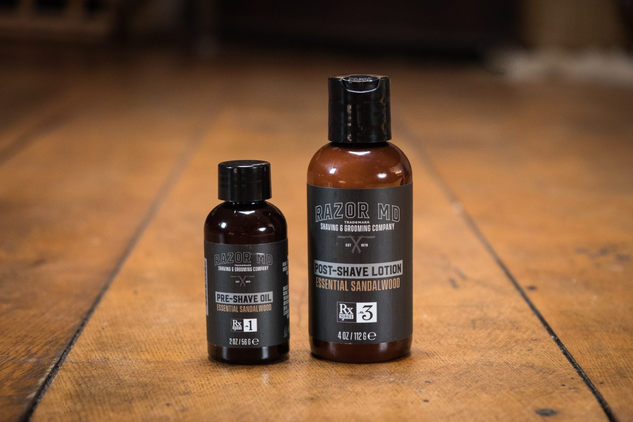 Essential Sandalwood Pre-shave Oil 2oz-4