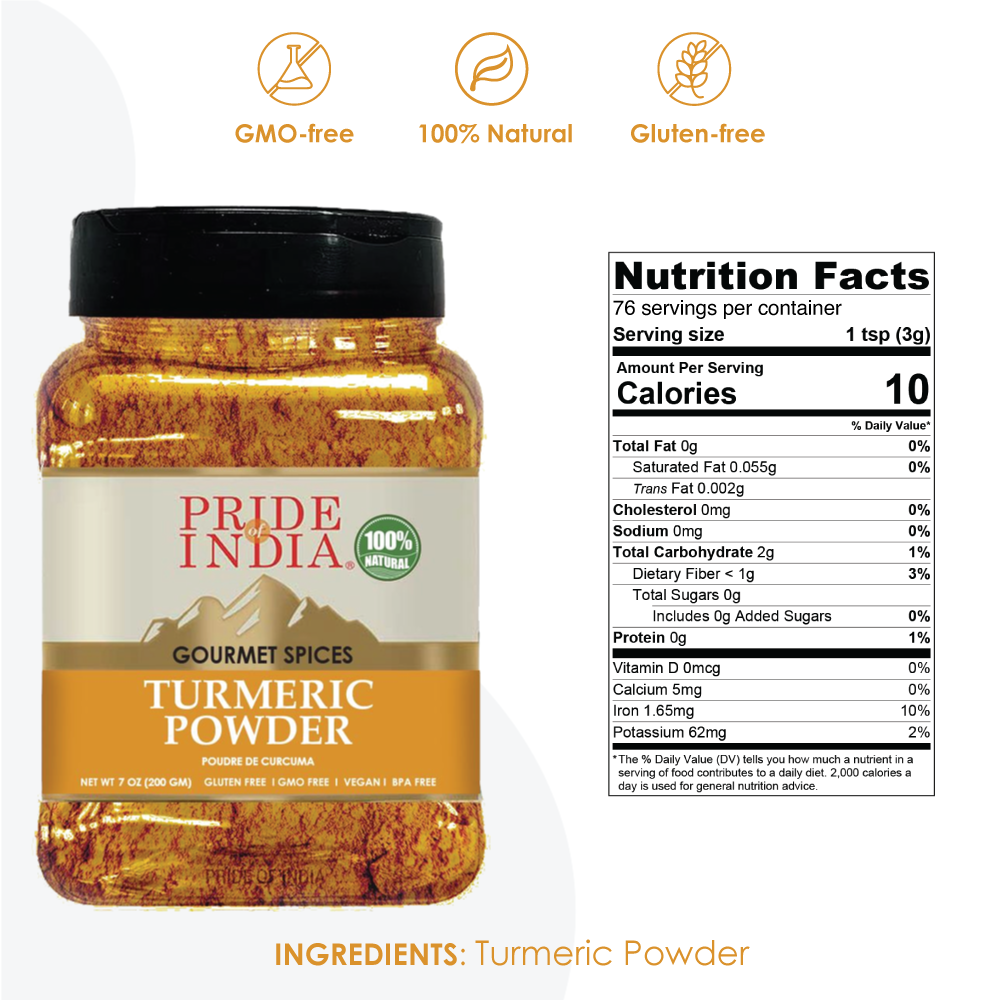 Gourmet Turmeric Ground (High 5-6% Curcumin)-8