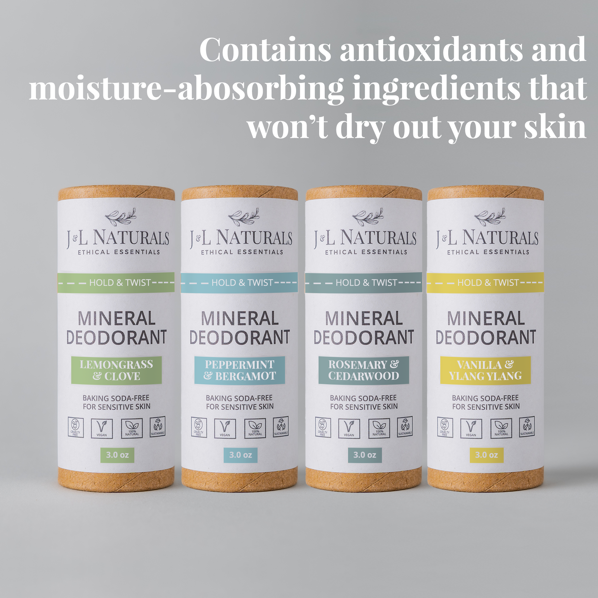 Mineral (Baking Soda-Free) Deodorant Bundle ($56 Value)-2