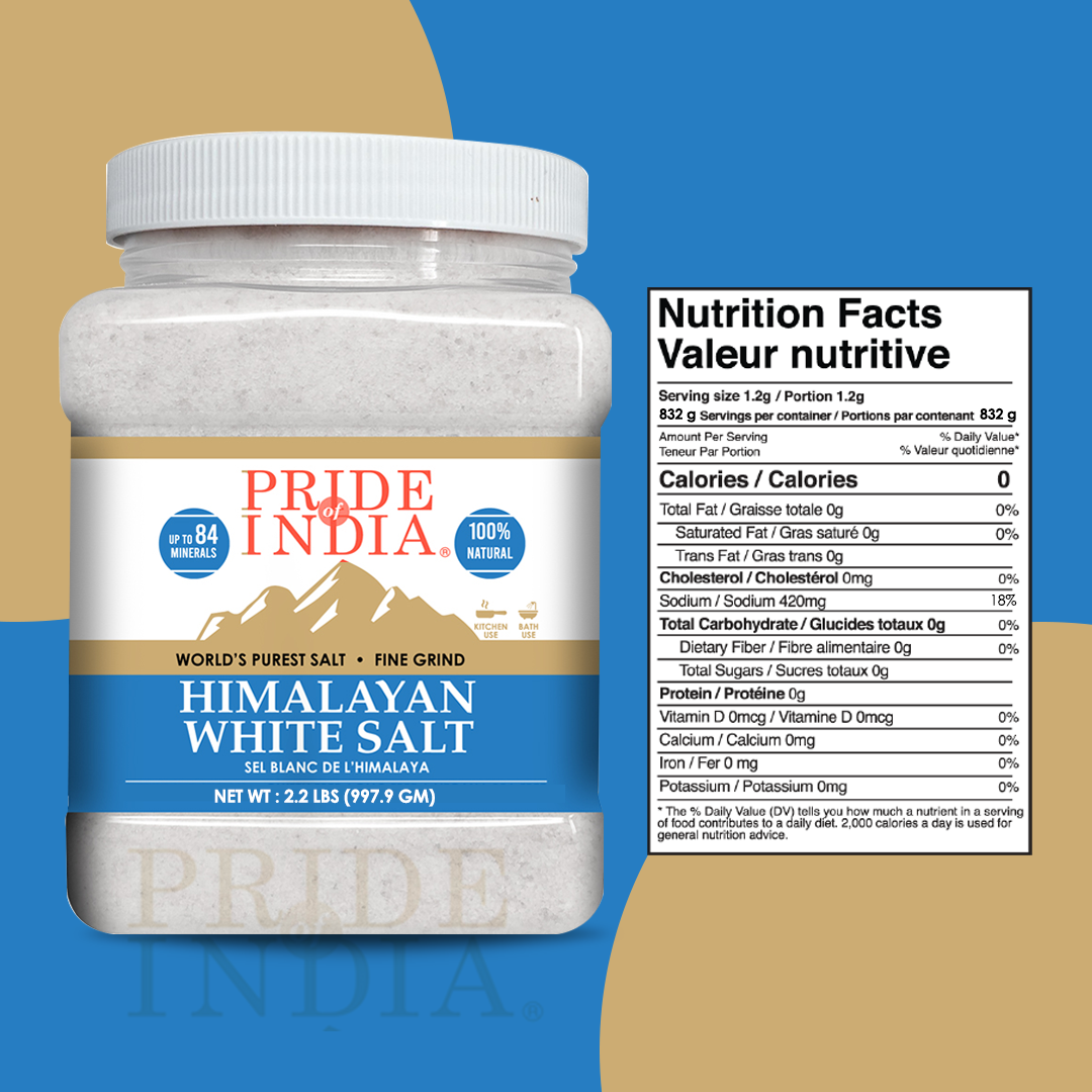 Himalayan White Rock Salt - Fine Grind-3