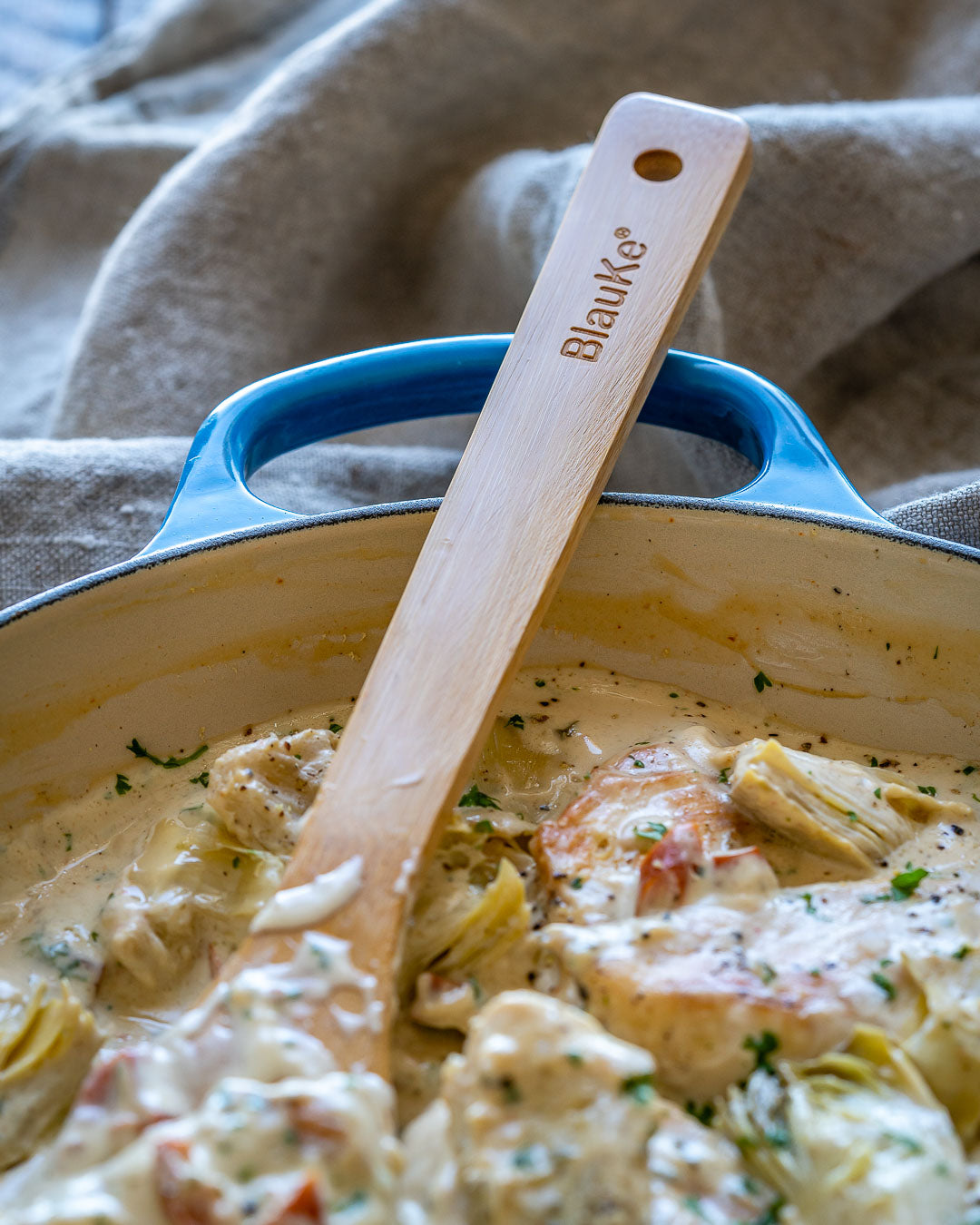 Wooden Spoons for Cooking 7-Pack - Bamboo Kitchen Utensils Set for Nonstick Cookware-11