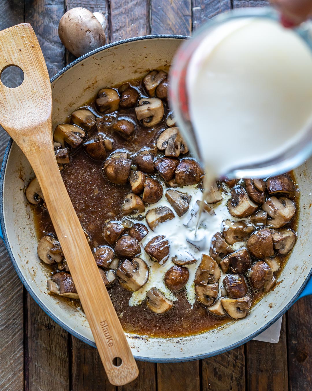 Wooden Spoons for Cooking 7-Pack - Bamboo Kitchen Utensils Set for Nonstick Cookware-12