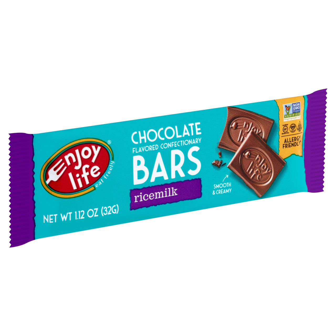 Enjoy Life Foods Rice Milk Chocolate Bar Dairy Free (24x1.4 Oz)-0