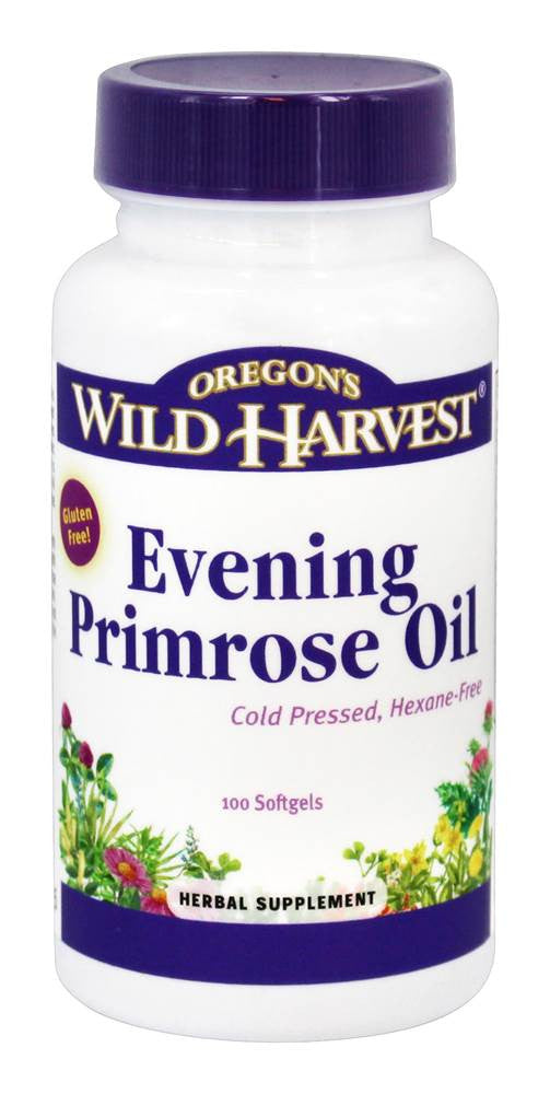 Oregon's Wild Harvest Evening Primrose Oil (1x100VCAP)-0