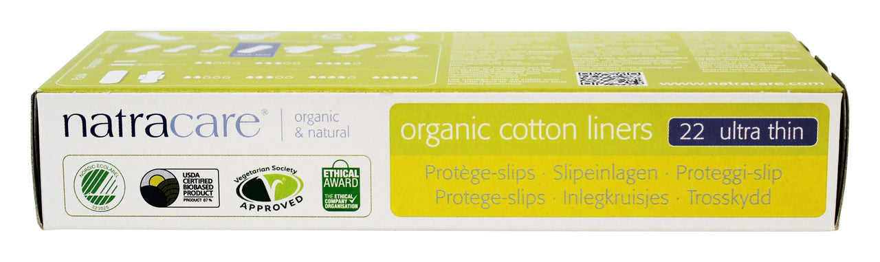 Natracare Cotton Panty Liners (1x22 CT)-2