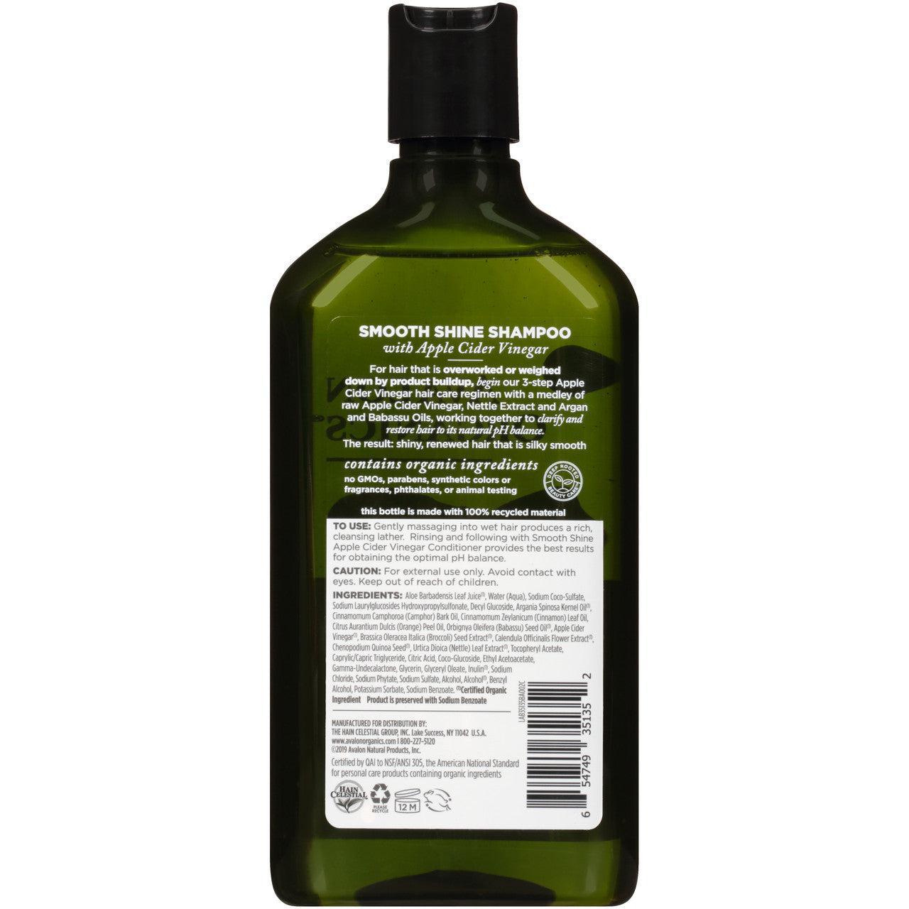 AVALON SHMP APPL CDR VIN ( 1 X 11 OZ )-2