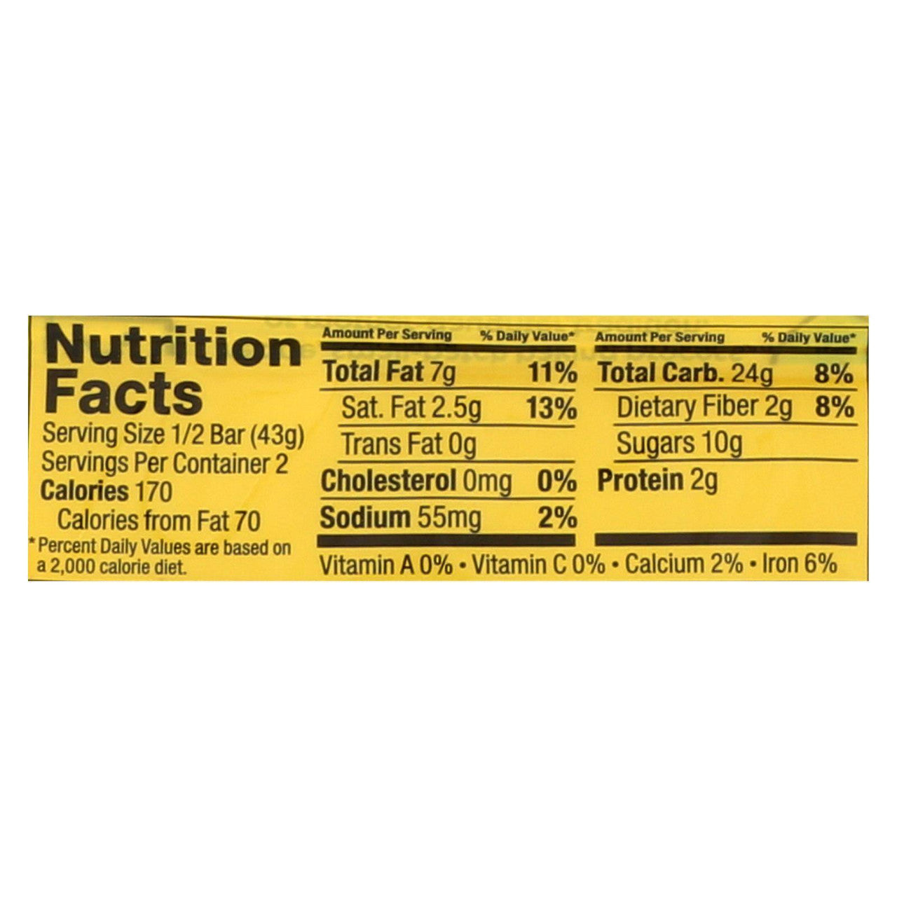 BOBOS OAT BAR BAN CCHIP ( 12 X 3 OZ   )-1