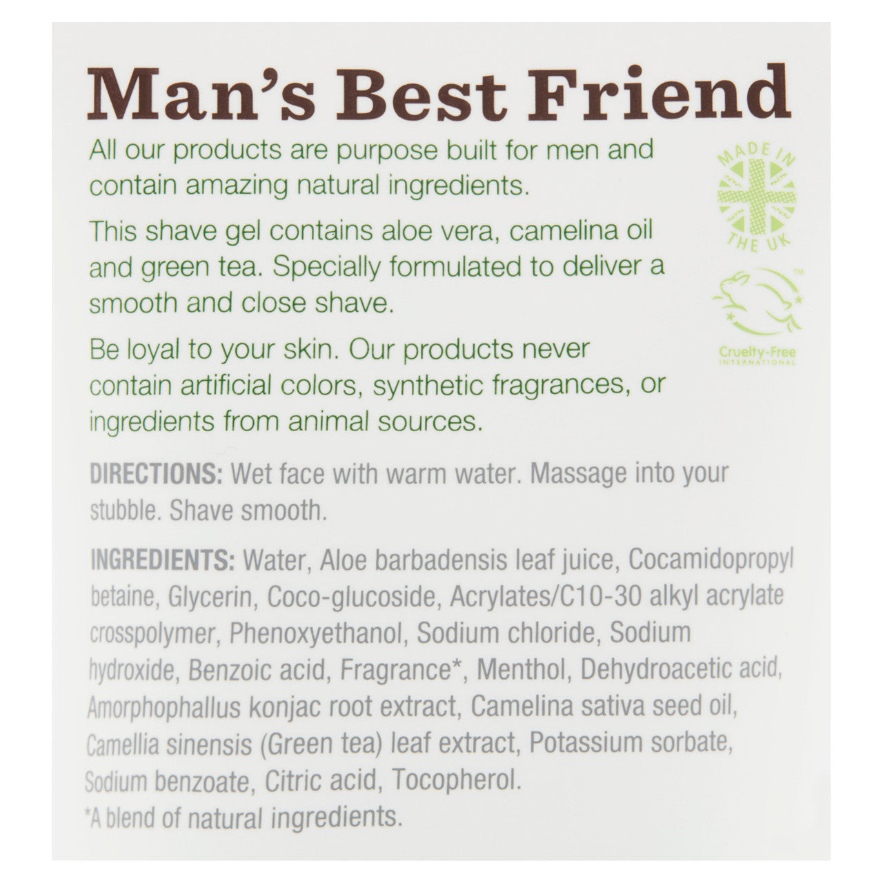 BULLDOG ORIG SHAVE GEL ( 1 X 5.9 OZ   )-3