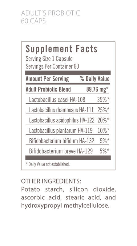 FLORA PROBIOTIC ADULTS ( 1 X 60 CAP  )-1