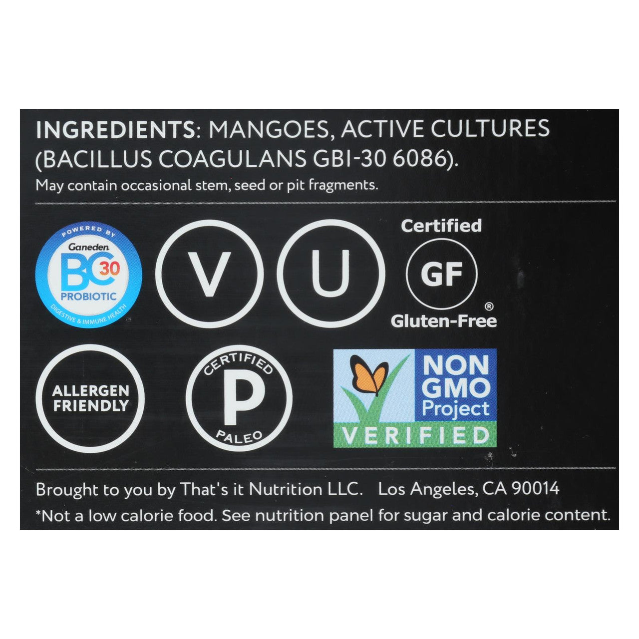 THATS IT PROBIO BAR MNGO ( 12 X 1.2 OZ   )-2