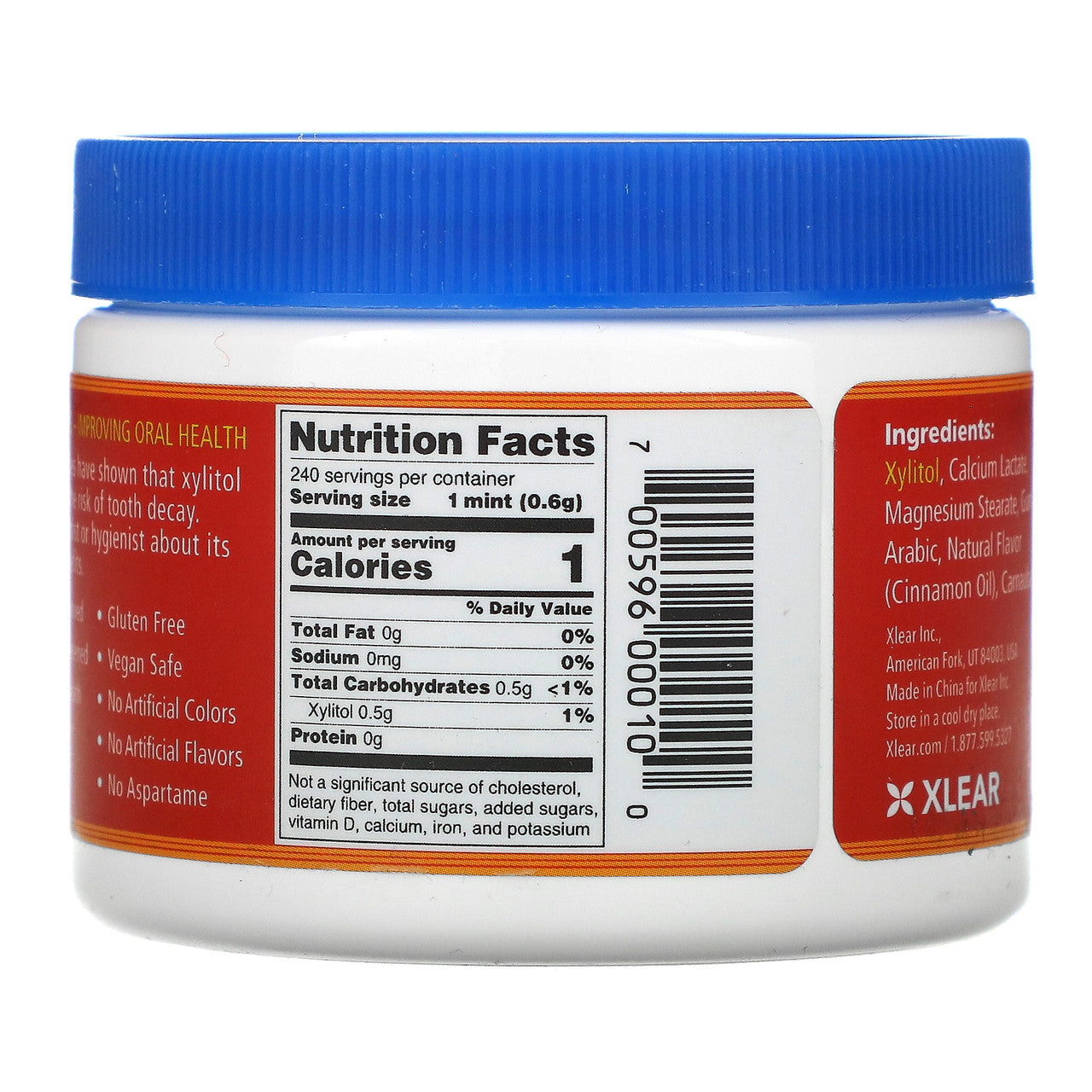 Spry Cinnamon Mints (1x240 Ct)-1