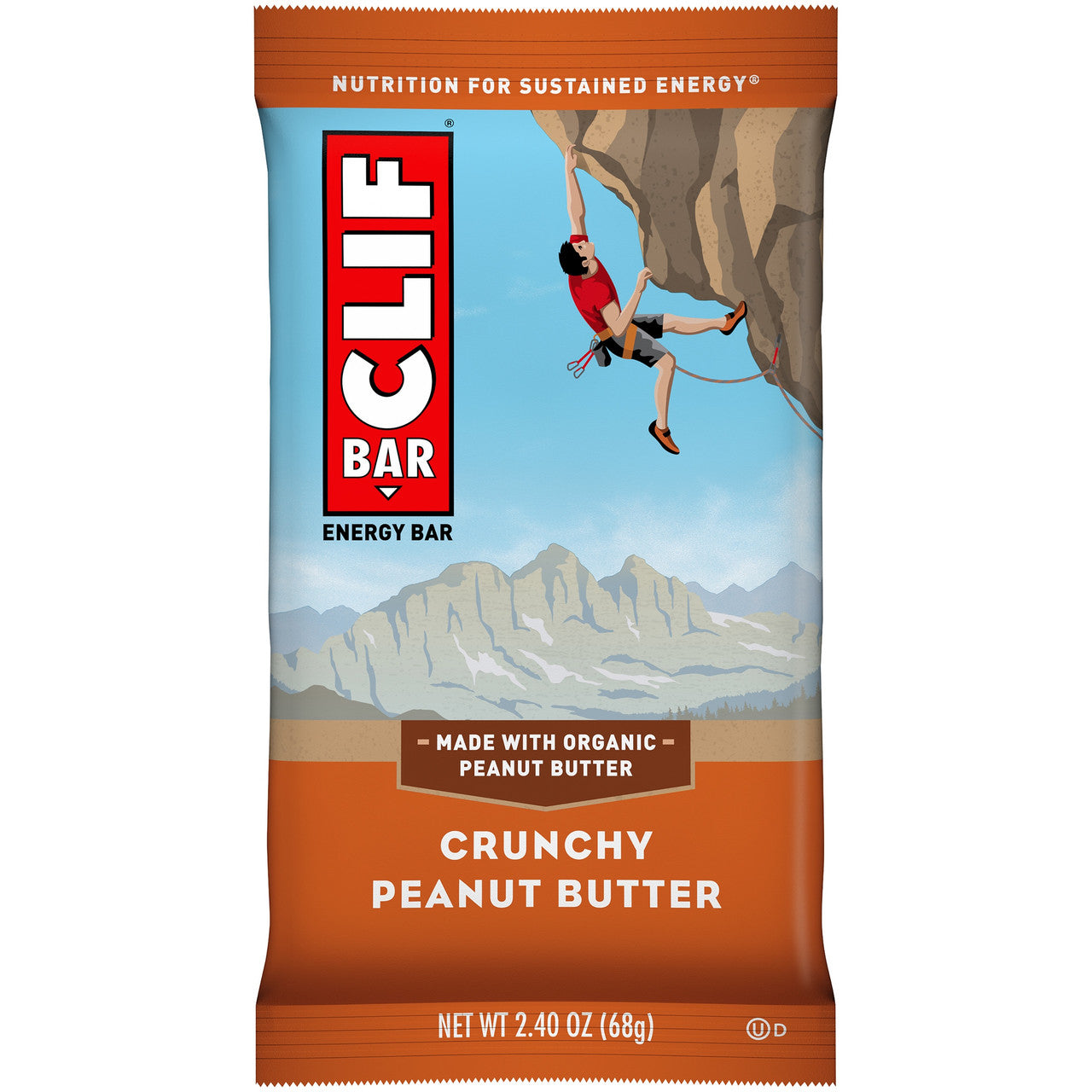 Clif Bar Crunch Peanut Butter Clif Bar Bar (12x2.4 Oz)-0