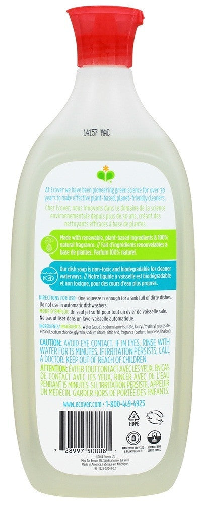 Ecover Liquid, Pink Geranium (6x25 OZ)-1