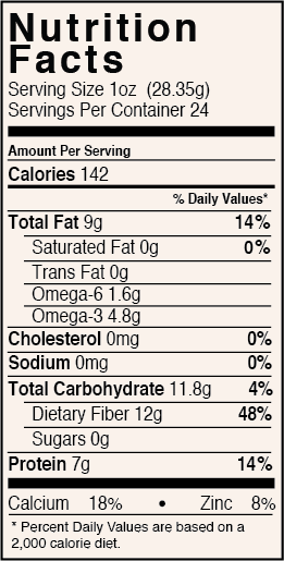 Cold Milled Raw Chia Ground - Omega-3 & Fiber Superfood Jar-2