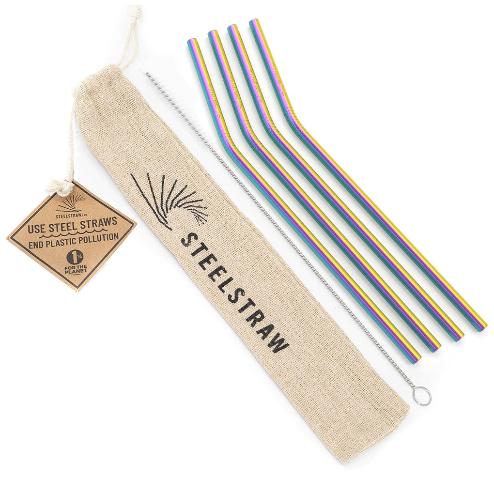 Curved Reusable Straw Gift Sets-5