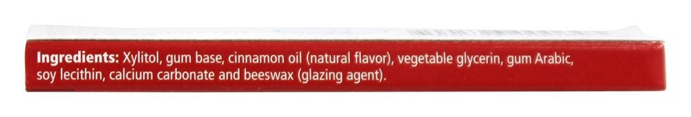 Spry Cinnamon Gum (20x10 Ct)-2