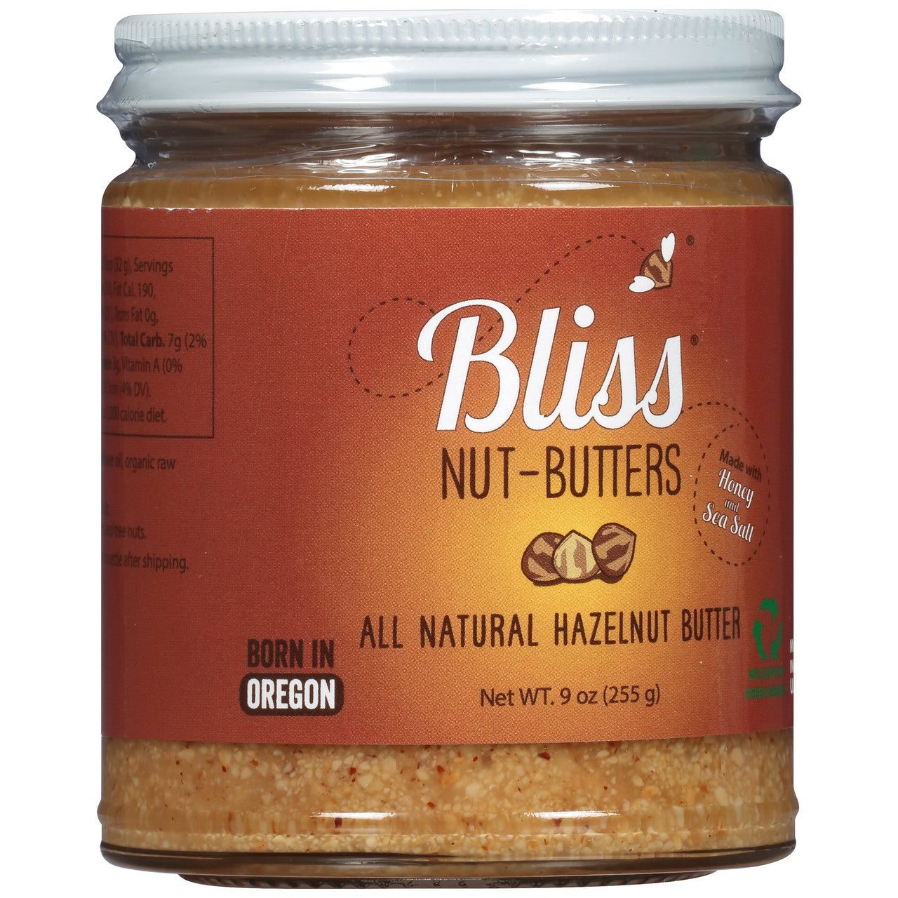 Bliss Hazelnut Butter (6x9 OZ)-0
