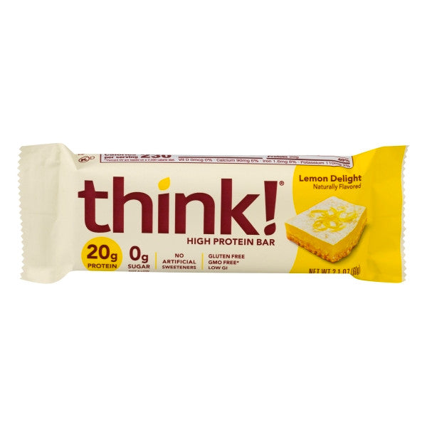 ThinkThin High Protein Lemon Delight Bar (10x2.1 OZ)-0