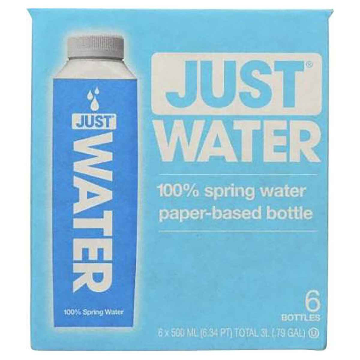 JST WTR SPRNG WTR 6 PK ( 6 X 500 ML   )-0