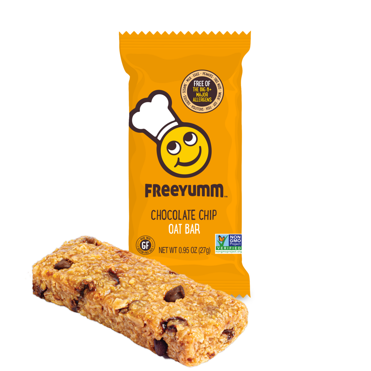 FYUMM CHOC CHIP OAT BAR ( 6 X 4.8 OZ   )-1