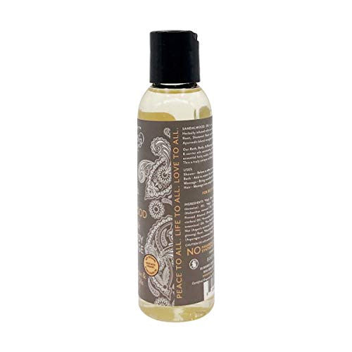Soothing Touch Bath Body and Massage Oil Sandalwood (1x4 OZ)-2
