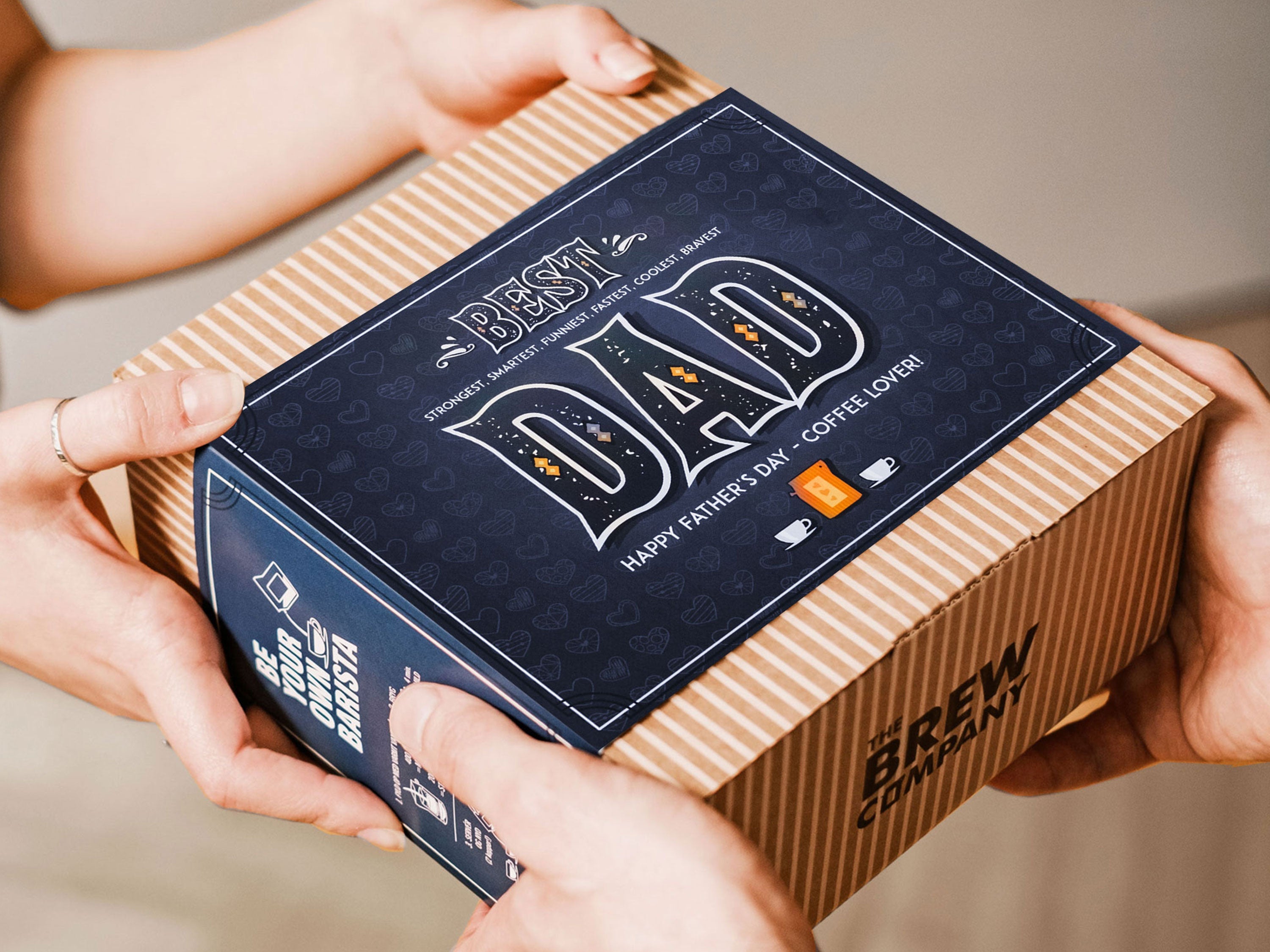 FATHER`S DAY SPECIALTY COFFEE GIFT BOX-4