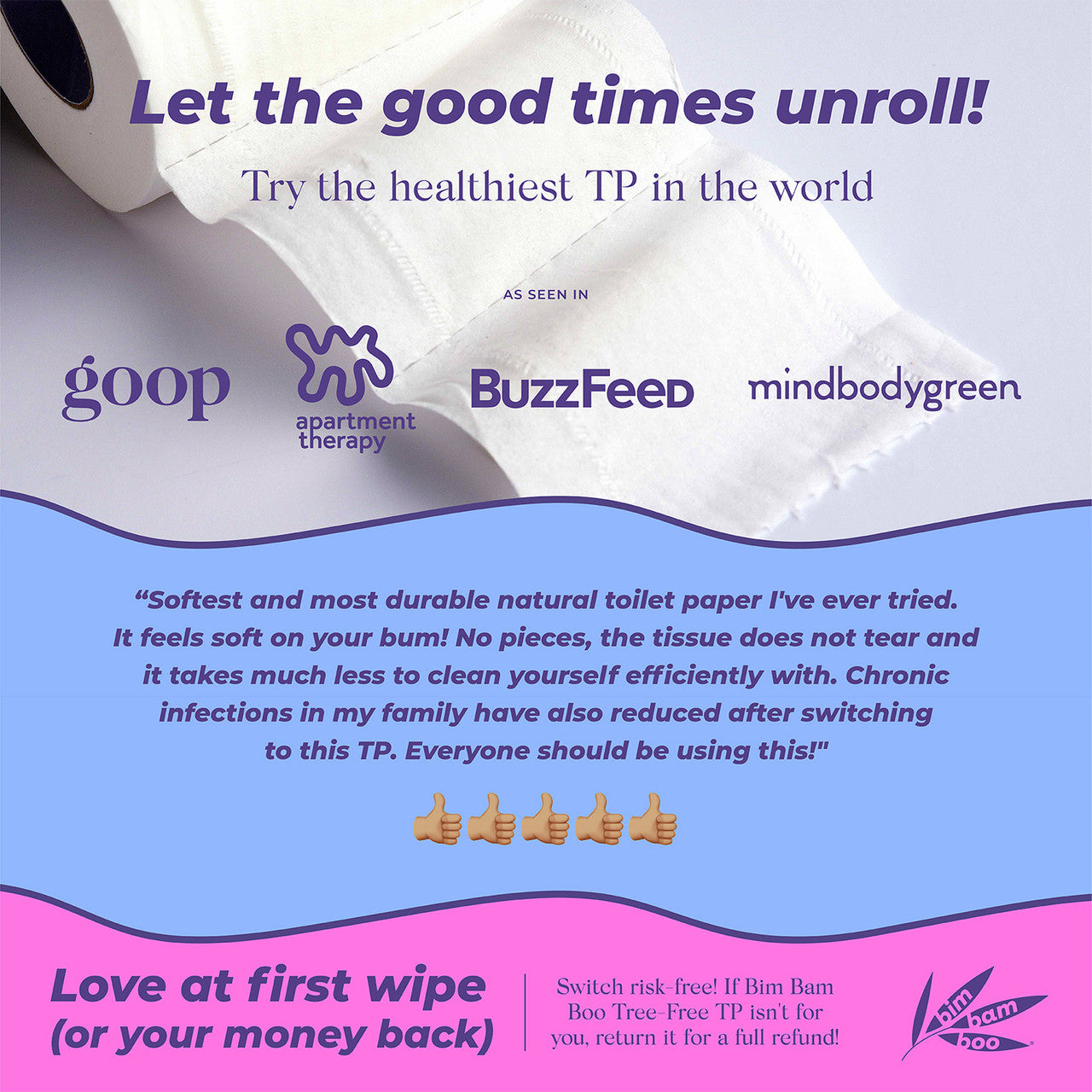 BMBOO BATHTSUE SNGL ROLL ( 24 X 1 CT   )-3