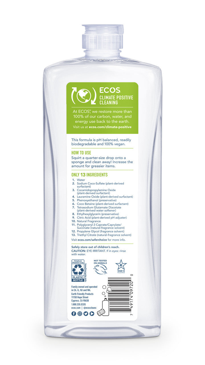 Earth Friendly Pear Dishmate (6x25 Oz)-1