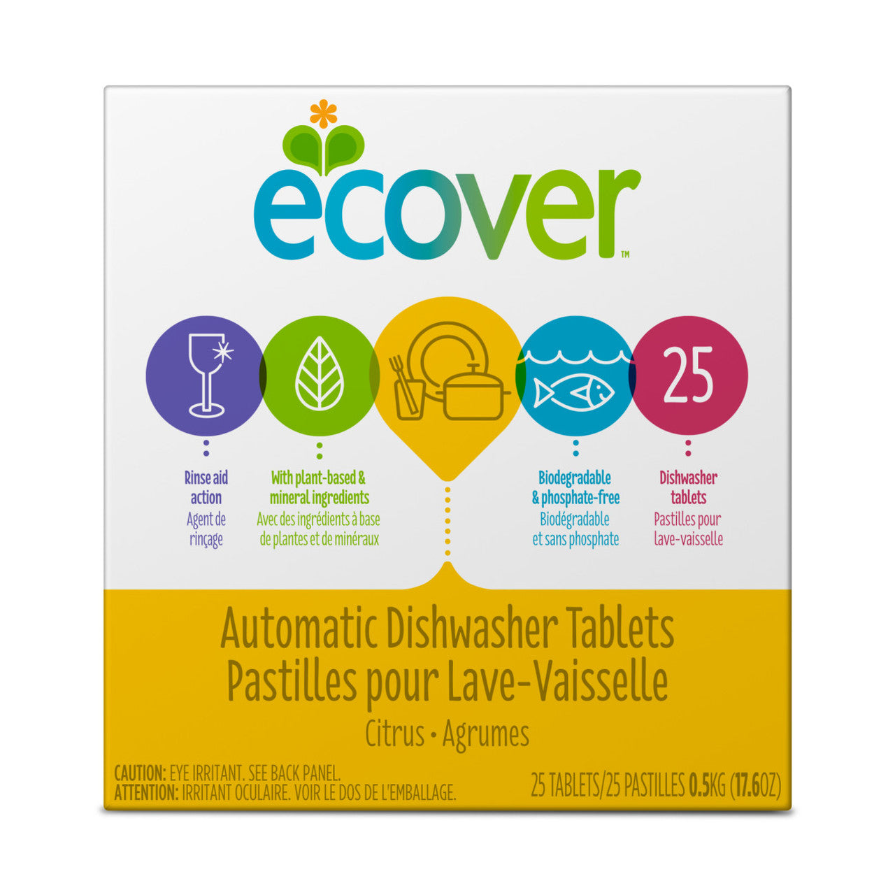 Ecover Auto Dishwashing Tablets (12x17.6 Oz)-0