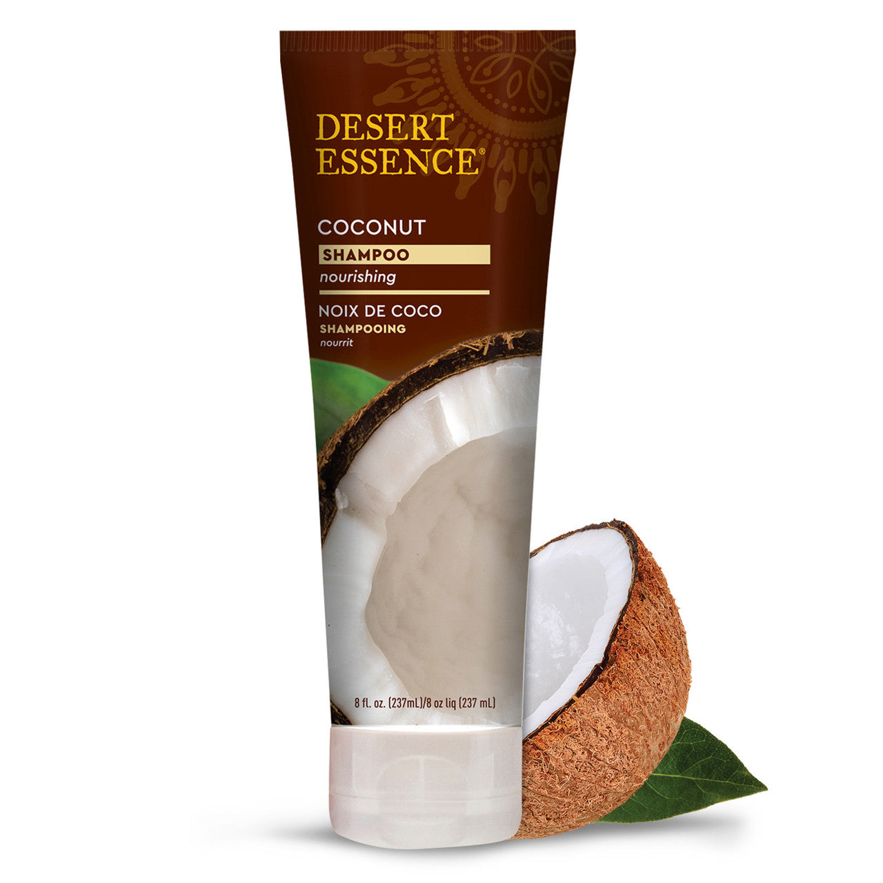Desert Essence Coconut Shampoo (1x8 Oz)-1