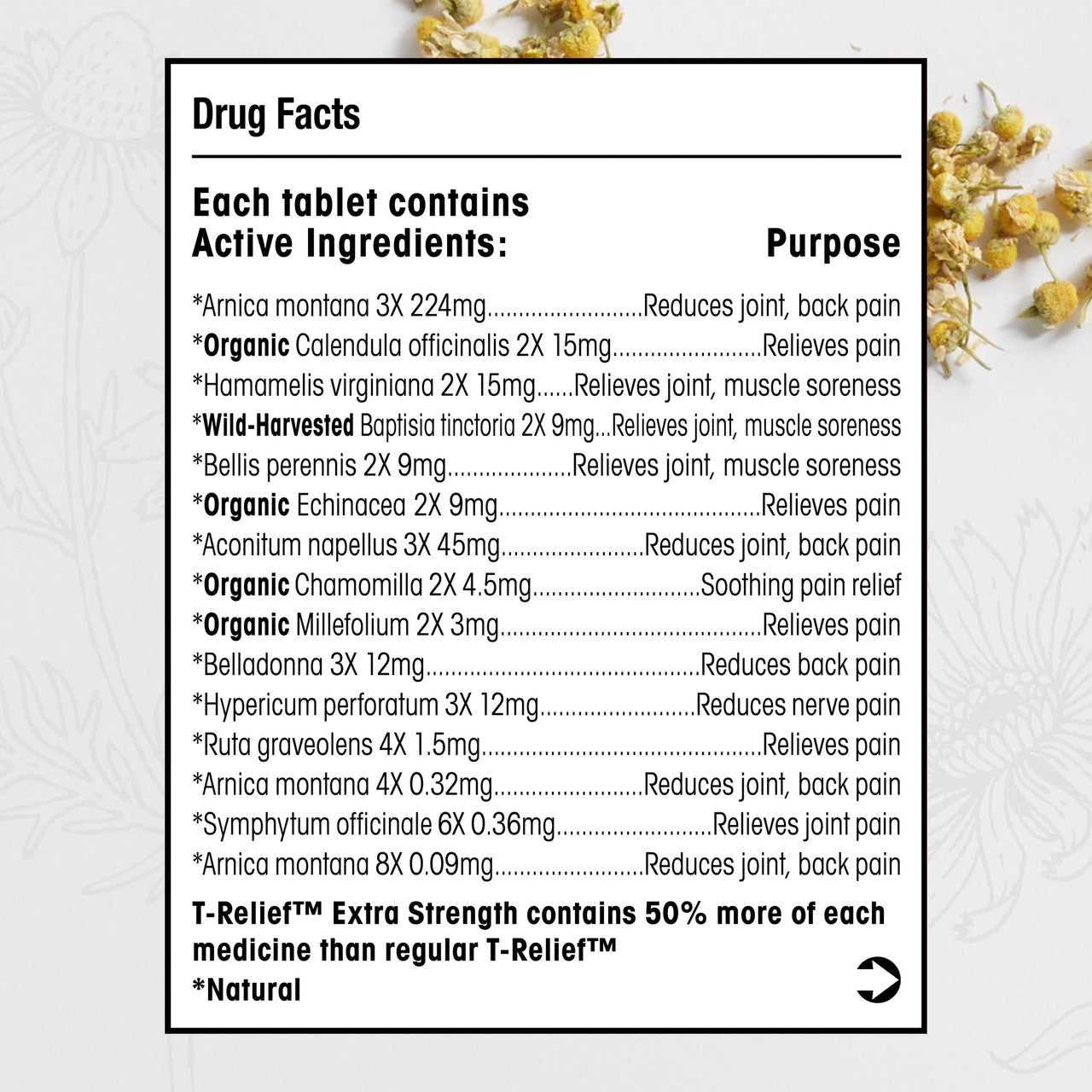 TRELIEF ARNCA12 XS PN RF ( 1 X 100 TAB  )-1