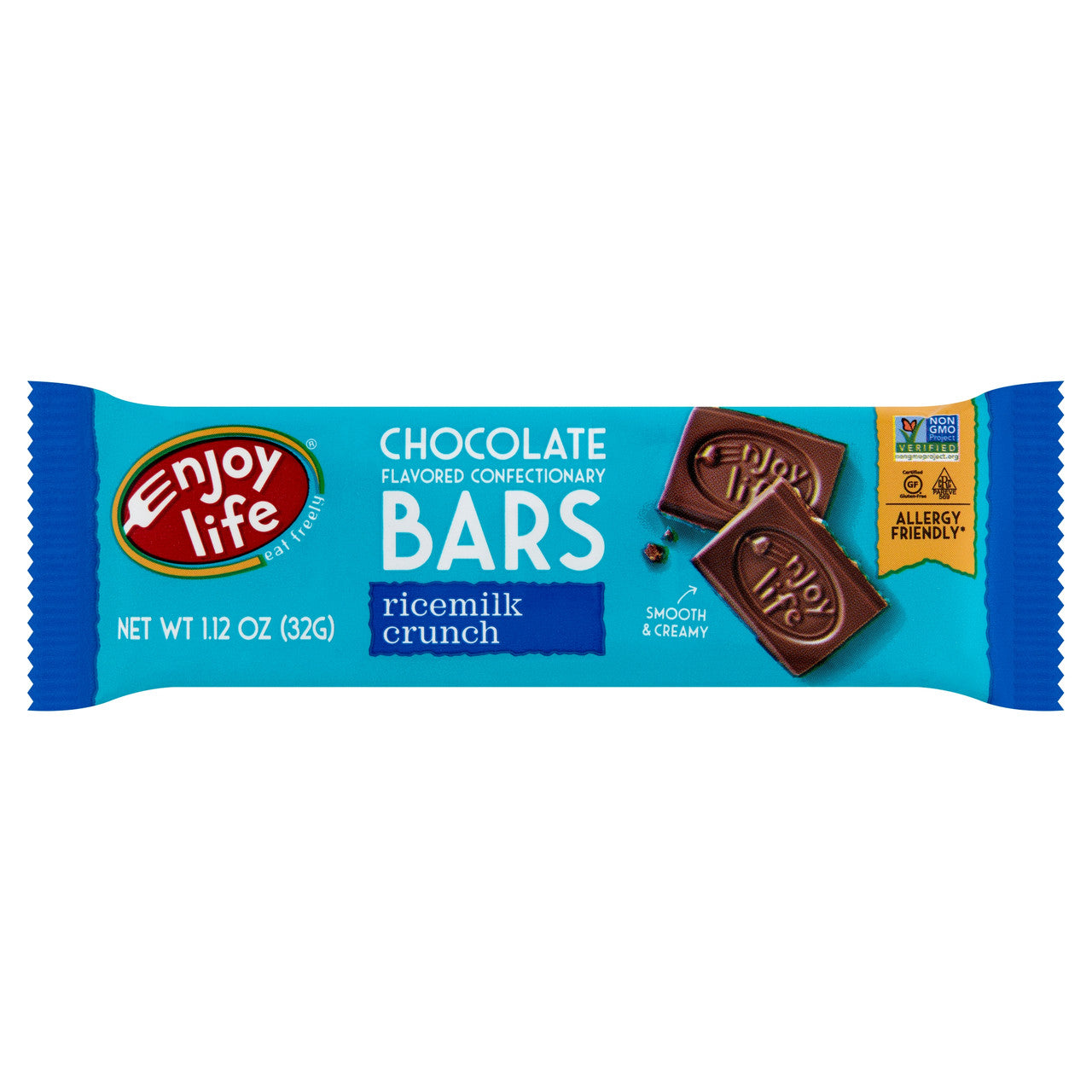 Enjoy Life Foods Milk Chocolate Crispy Rice Bar (24x1.4 Oz)-1