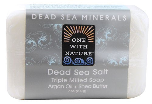 One With Nature Dead Sea Salt Soap (7Oz)-0