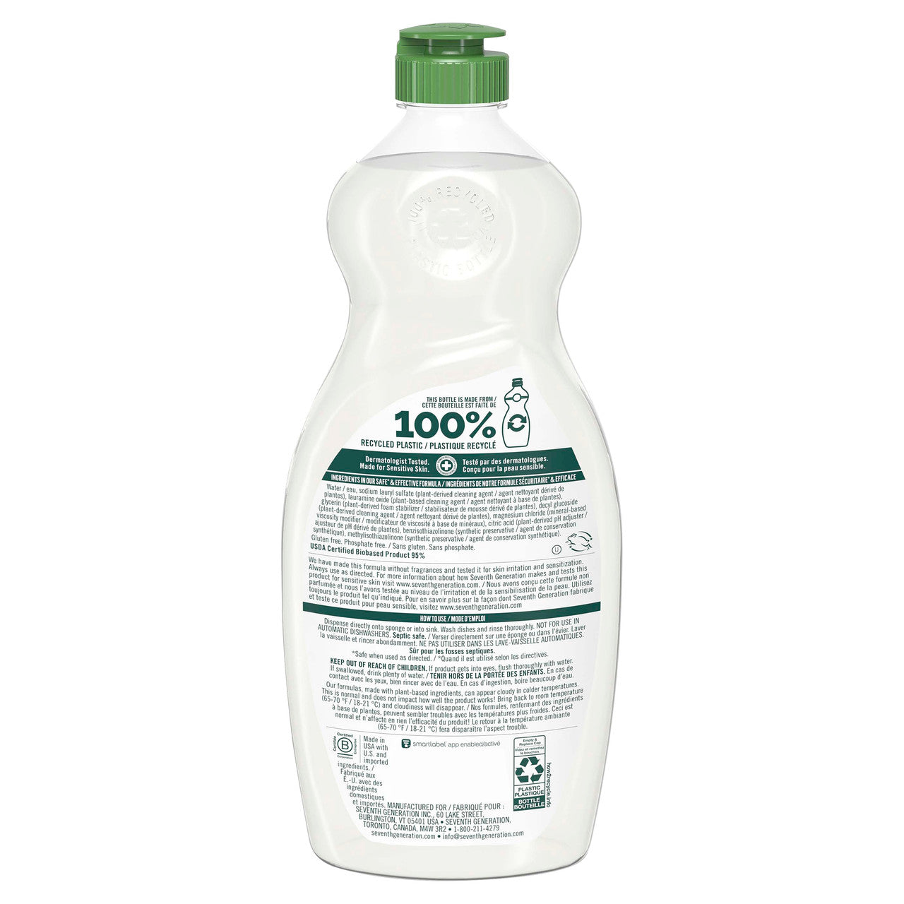 7 GEN DISH LQ FREE/CLEAR ( 6 X 19 OZ )-2