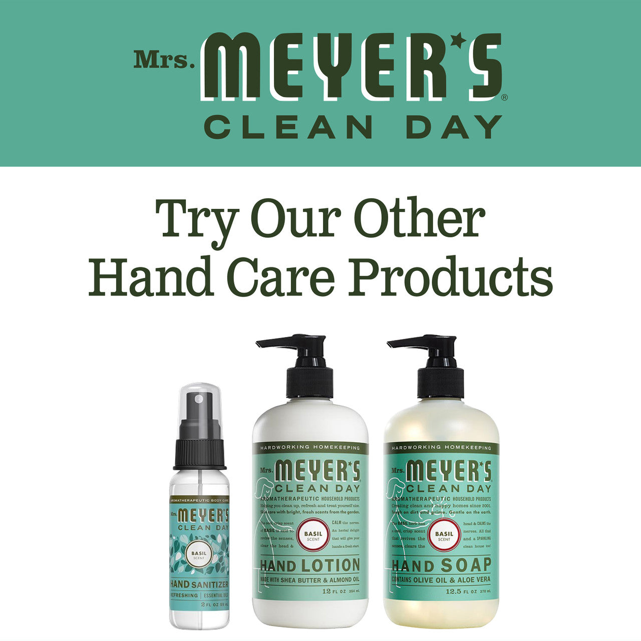 Meyers Basil Liquid Hand Soap (6x12.5 Oz)-7