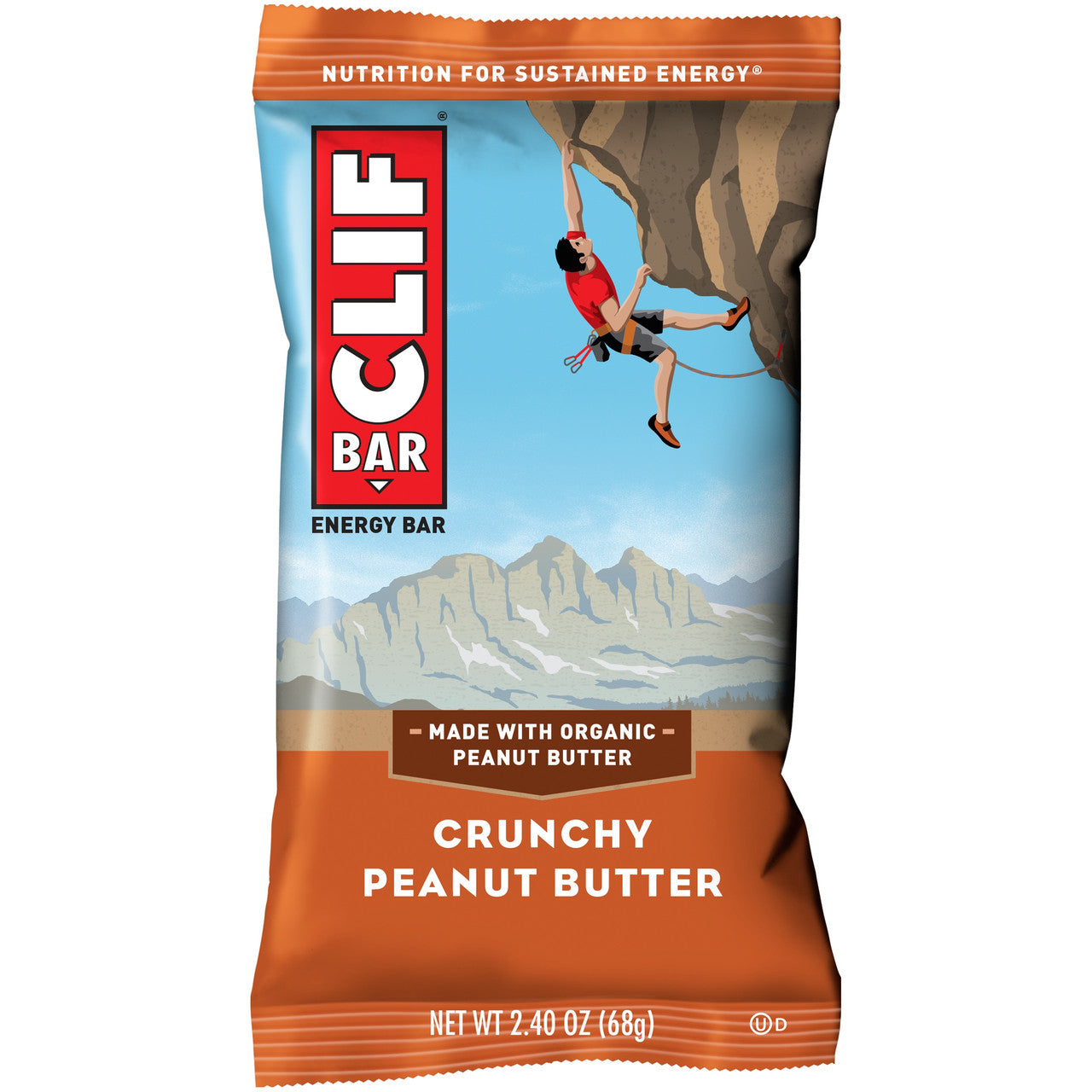 Clif Bar Crunch Peanut Butter Clif Bar Bar (12x2.4 Oz)-1