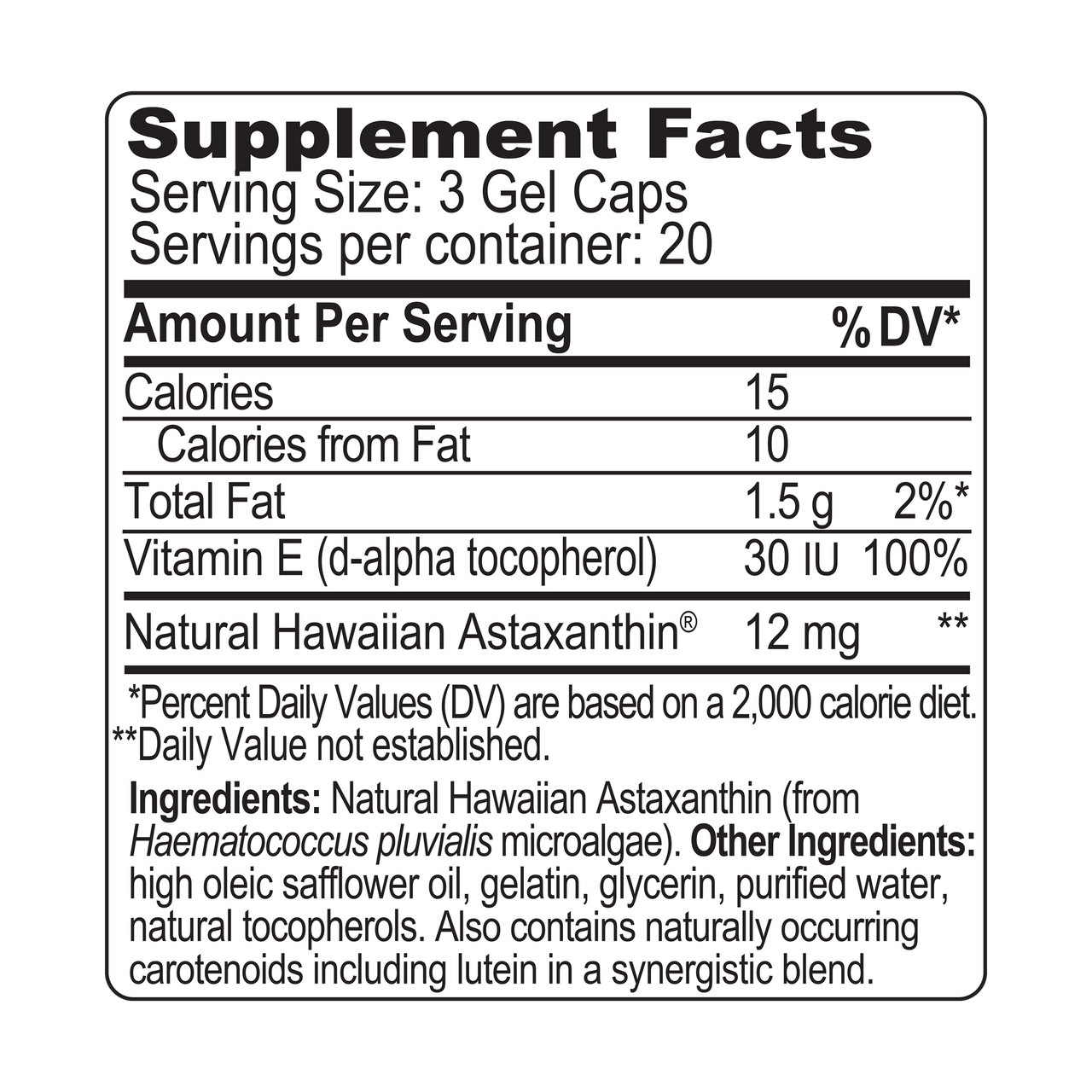 Nutrex Hawaii BioAstin Astaxanthin 4mg (1x60 CAP)-5