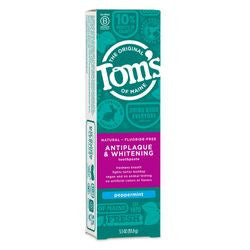 Tom's Of Maine Peppermint, Tartar Control+Whitening Toothepaste (6x5.5 Oz)-9