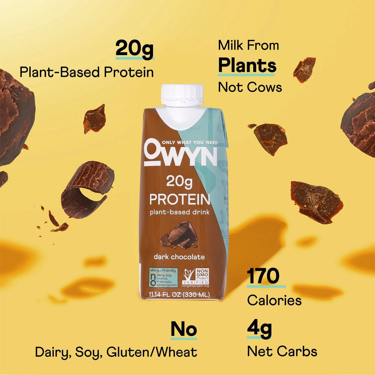 OWYN PRTN DRINK DRK CHOC ( 3 X 4 PACK )-2