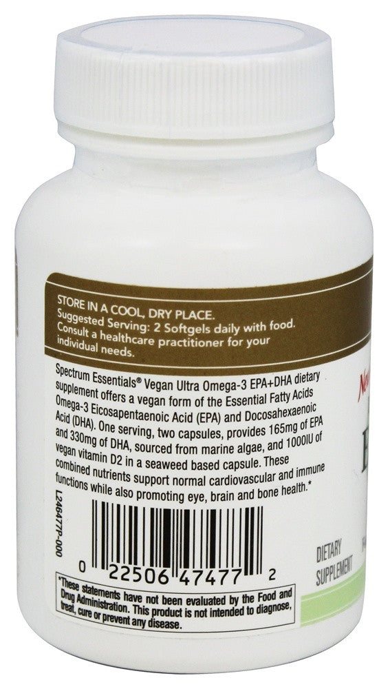 Spectrum Essentials Vgn Ultra Omega 3 (1x60SGEL)-2
