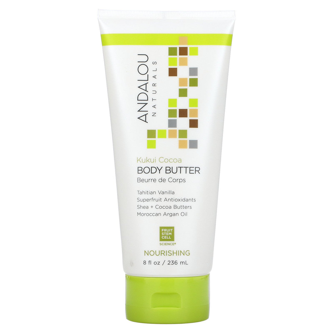 Andalou Naturals Kukui Cocoa Body Butter (1x8 Oz)-0