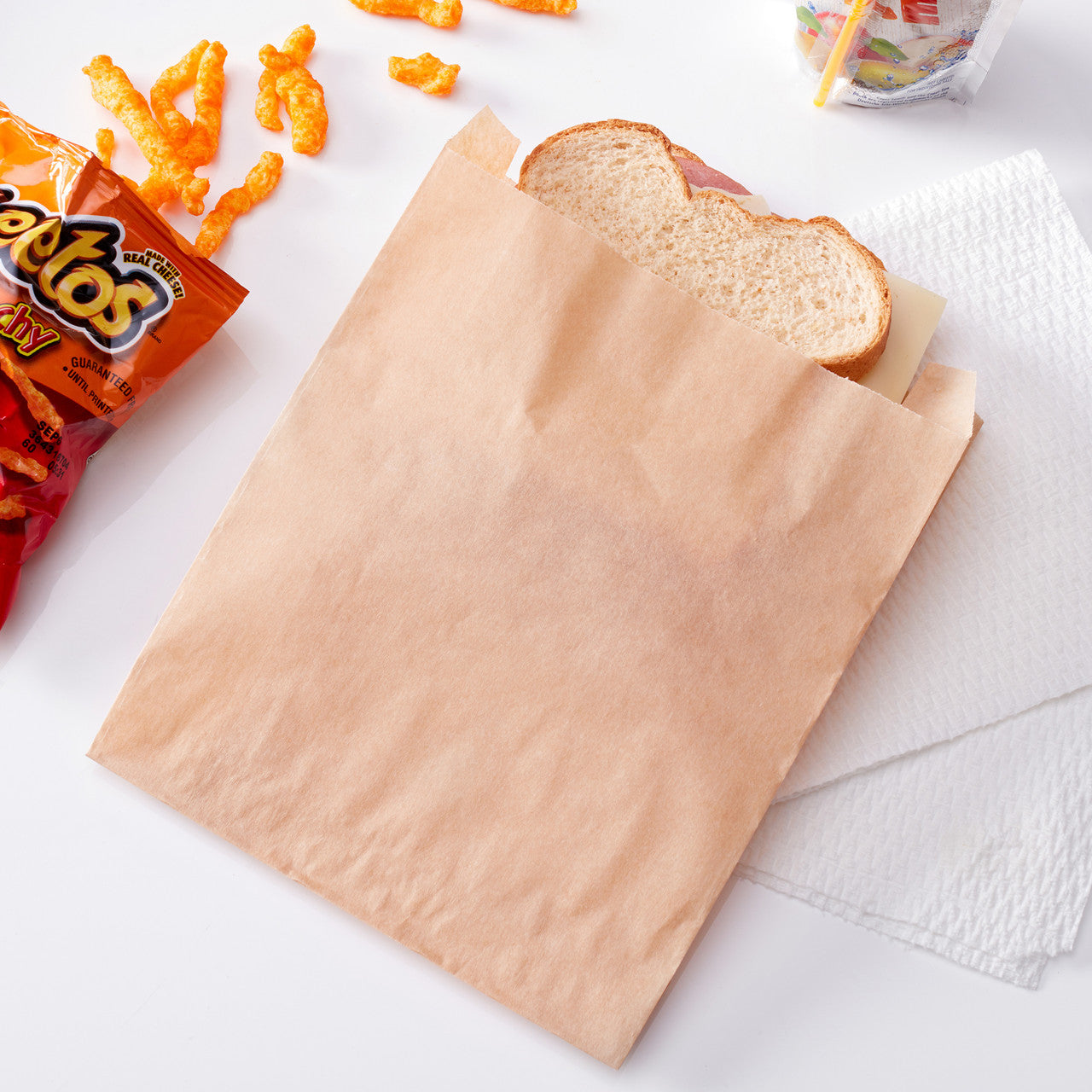 If You Care Soy Wax Paper Sandwich Bag (12x48 CT)-4