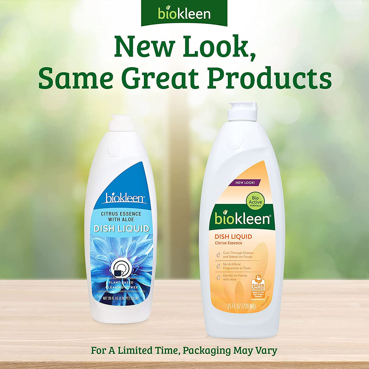 Biokleen Natural Dish Liquid Citrus & Aloe (6x25 OZ)-7