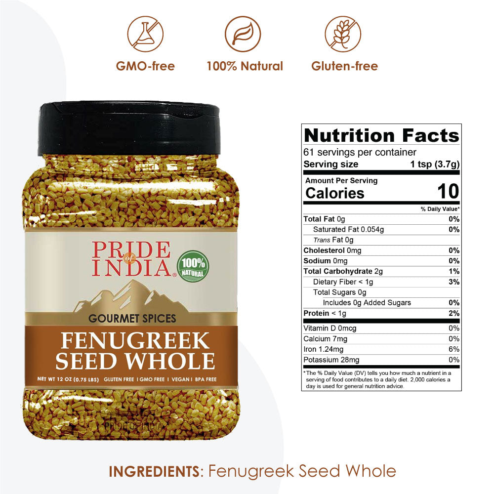 Gourmet Fenugreek Seed Whole-7