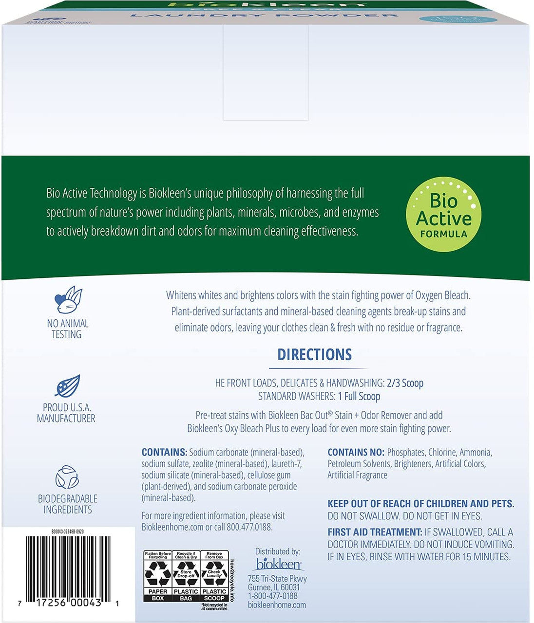 BK FREE & CLR LNDRY PWDR (1x10.00)-6