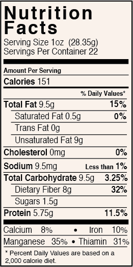 Whole Brown Flax Seeds - Omega-3 & Lignan Superfood Jar-2