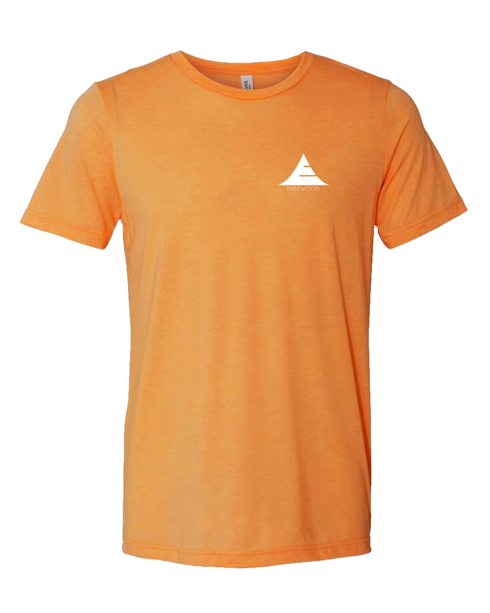 Icon Logo Tri-Blend Shirt - Orange-0
