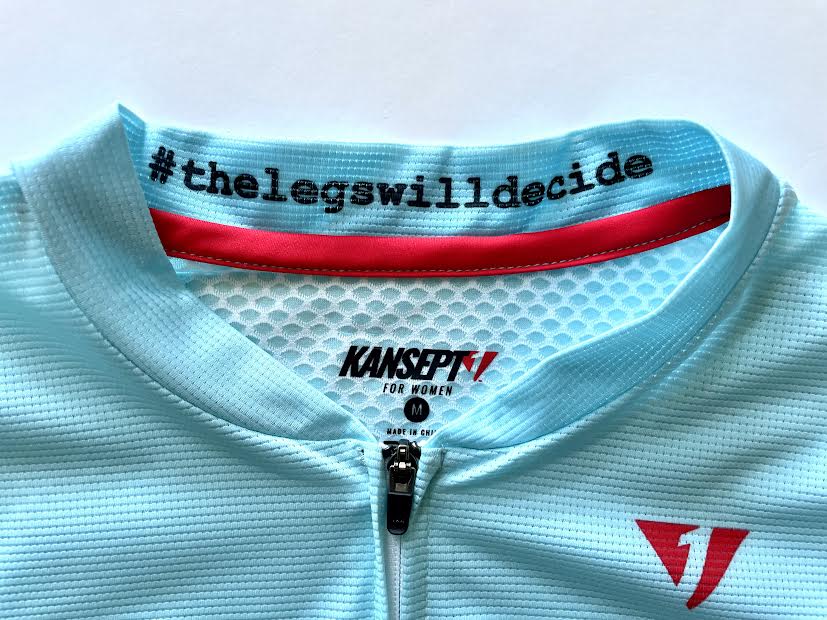 Women's ProSpec Ventoux Jersey | ZONAL print | Tiffany BLUE/Pacific BLUE-6