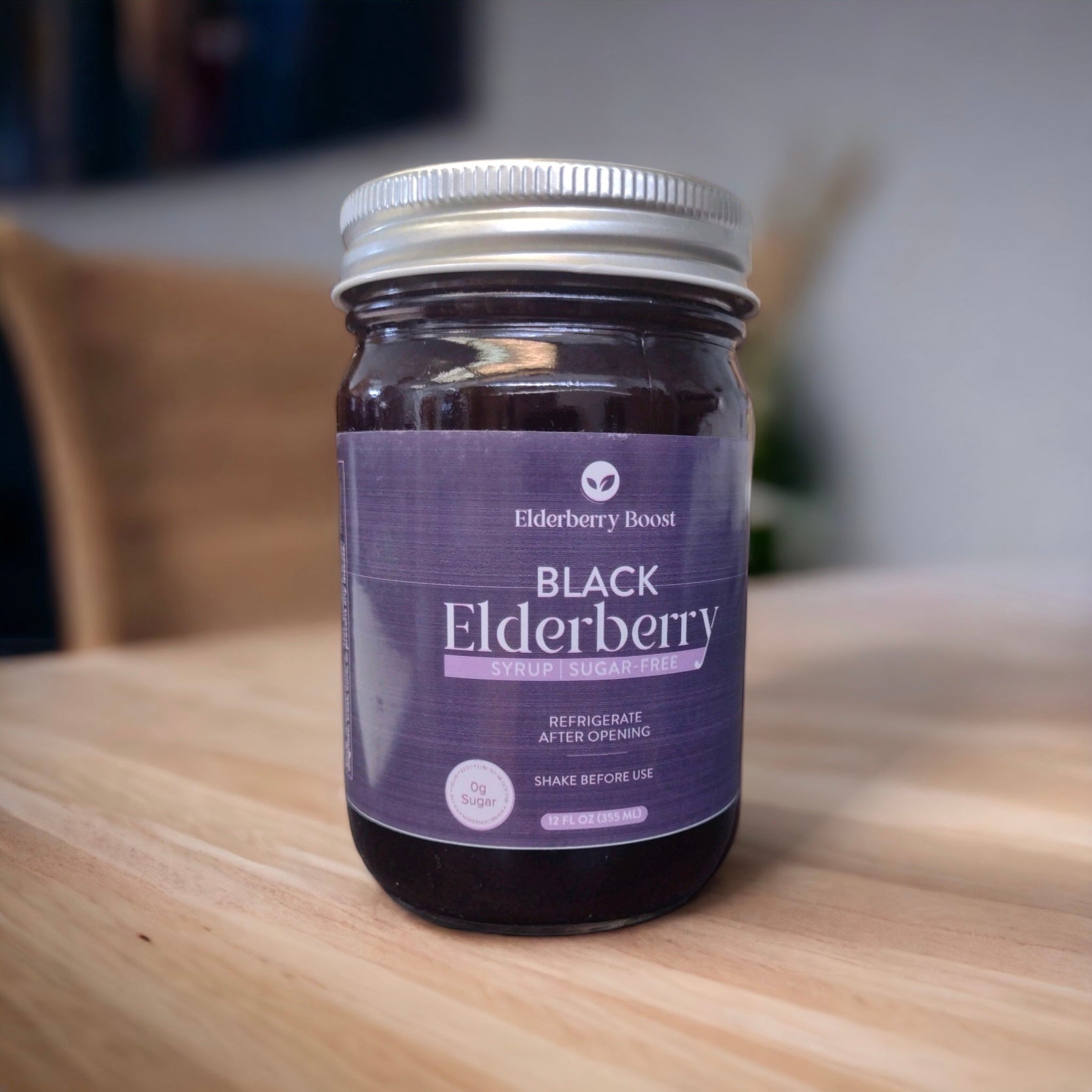 Organic Honey•Free Elderberry Boost (12oz)-0
