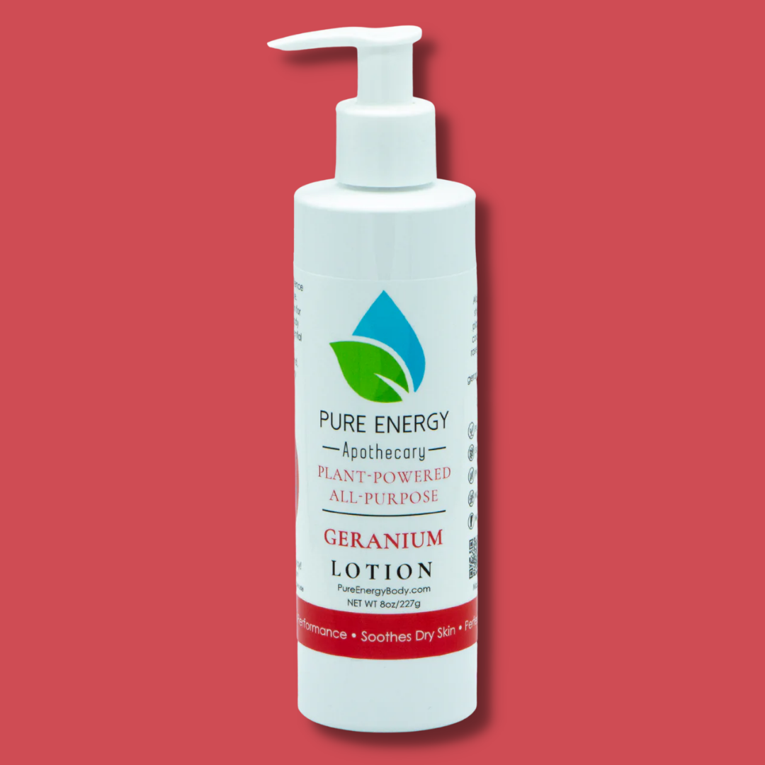 Natural All Purpose Lotion 8 Oz (Geranium)-1